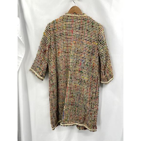 Anthropologie Ett:Twa Colorful Tweed Berwyn knit jacket - Picture 6 of 9